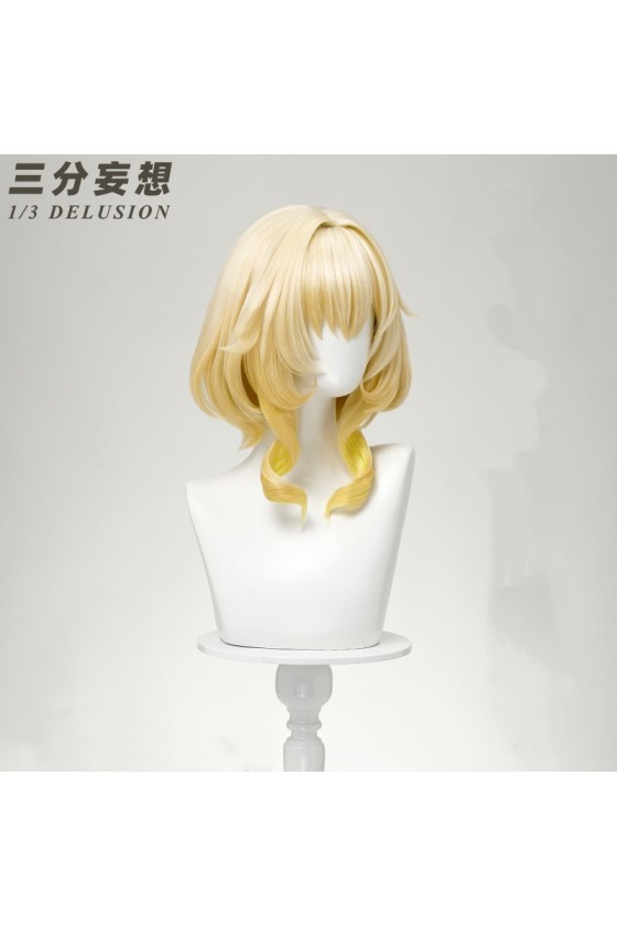 1/3 Delusion Honkai Star Rail HSR Aglaea Blonde Cosplay Wig